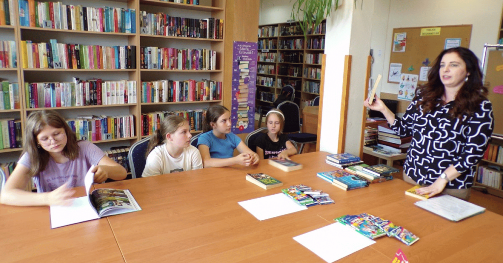 lekcje w bibliotece Osiek nad Notecią czerwiec 2024
